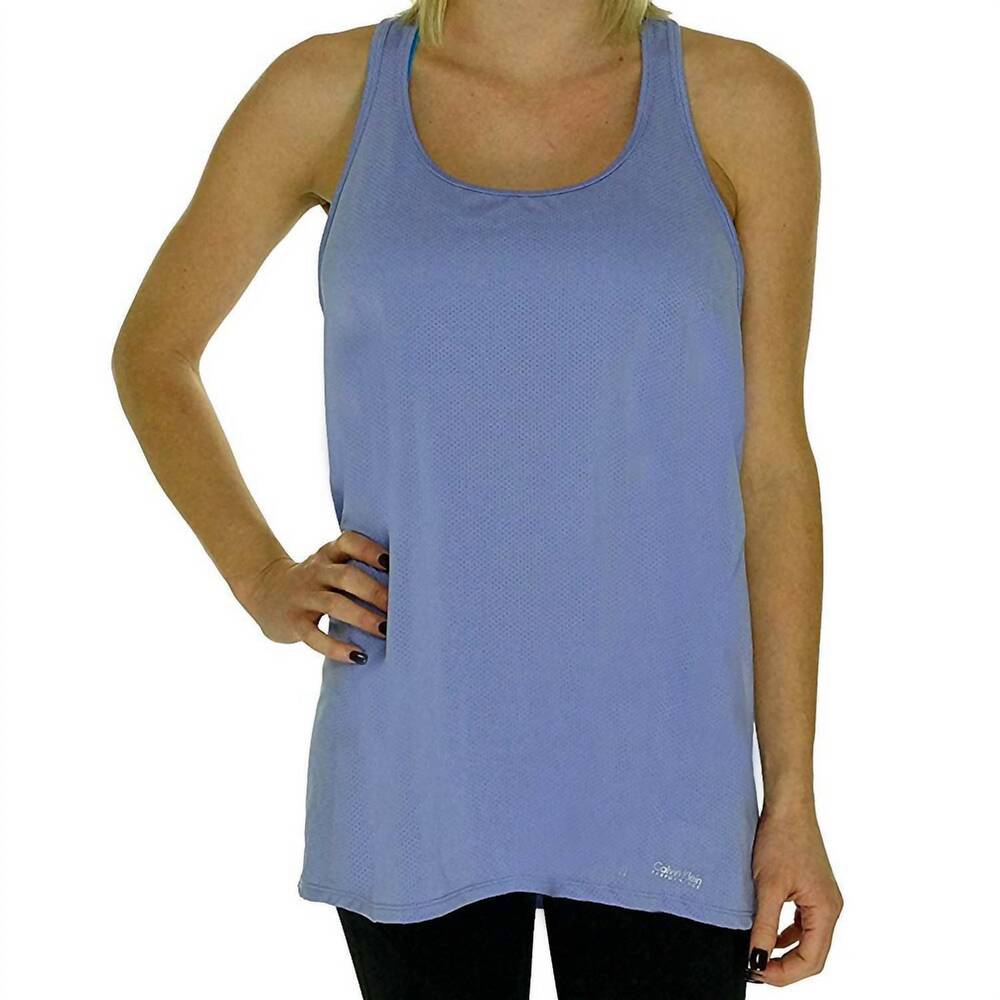 NEW CALVIN KLEIN performance shelf bra tank top in astor